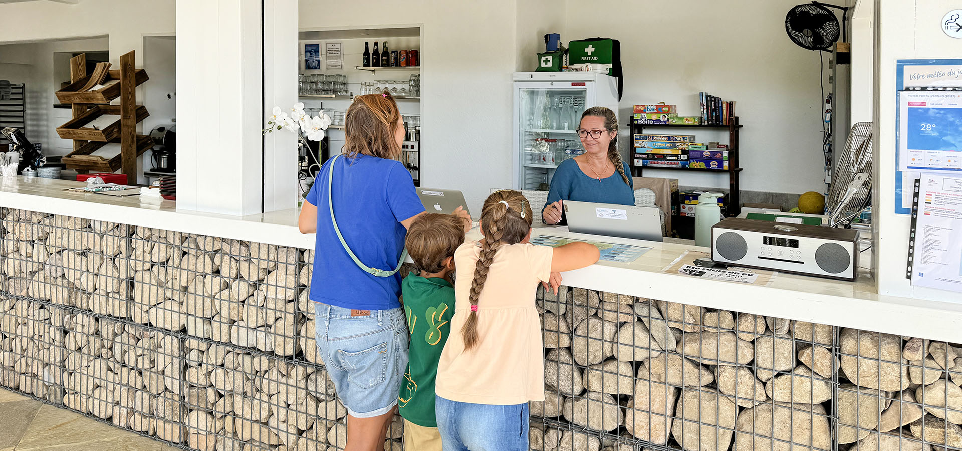 Camping la vetta reception services